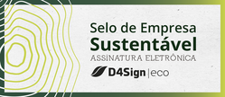 Selo de empresa Sustentável assinatura eletrônica